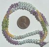 14 inch strand of 4mm Round Multi Mix Semi Precious Beads